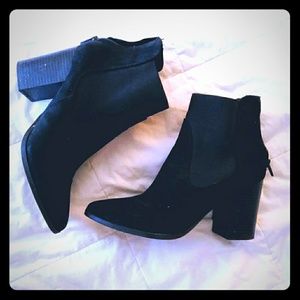 Black Heel Booties